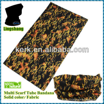 Yellow and black design Camouflage Neck Tube Bandana (Multi_scarf)! Lowest Price, Best Quality! !LSB10